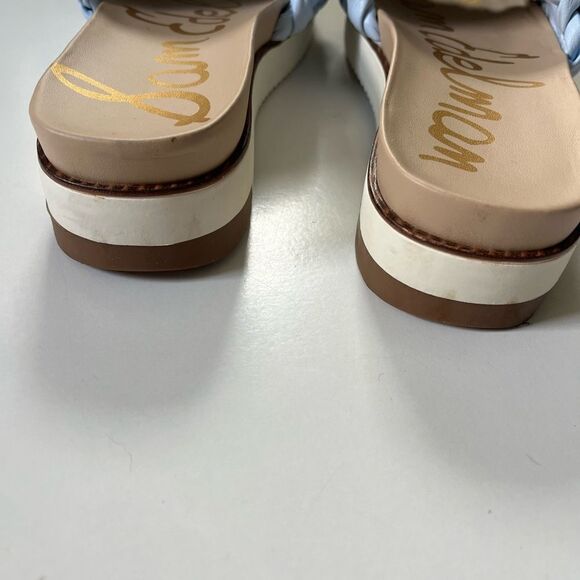 SAM EDELMAN Ainslie braided slide sandals 7 - Picture 12 of 14
